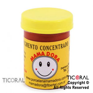 PIGMENTO CONCENTRADO P/PORCELANA FRIA BORDO X 15GR X 1